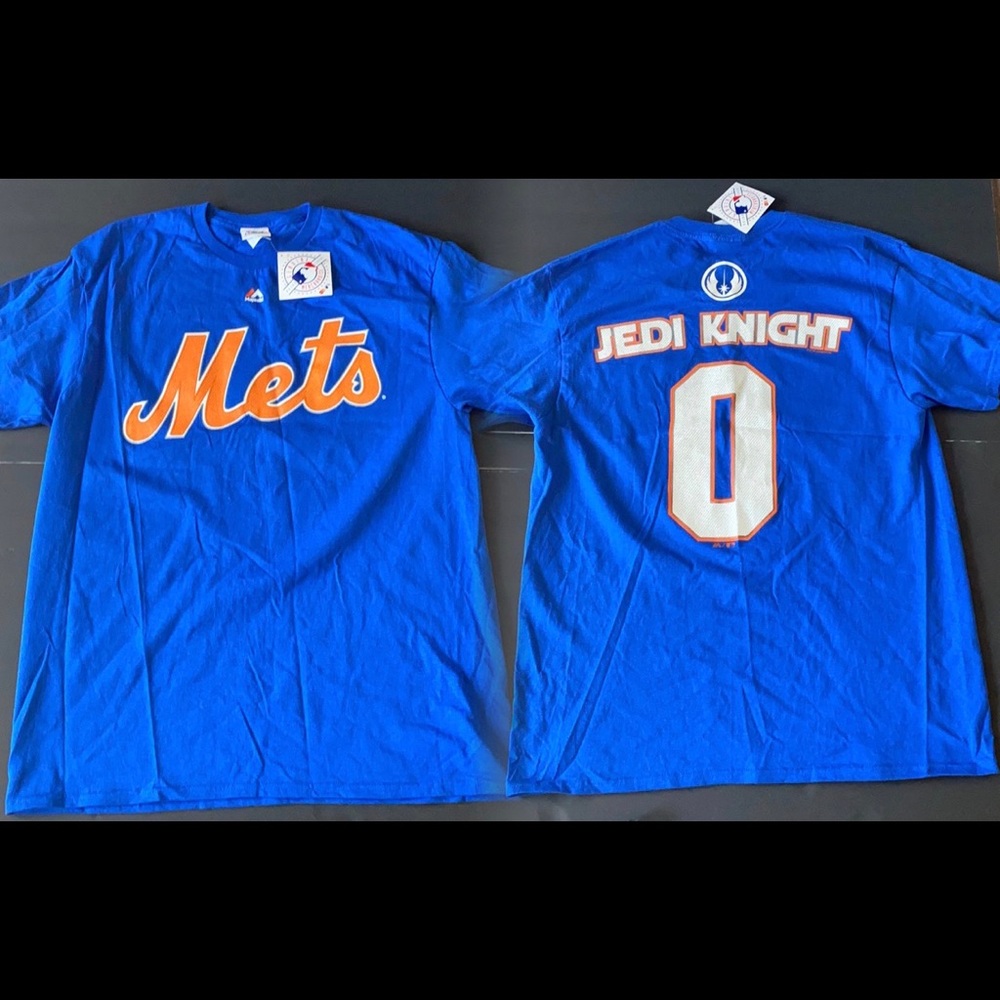 Majestic Mets Jedi Knight Shirt (L)